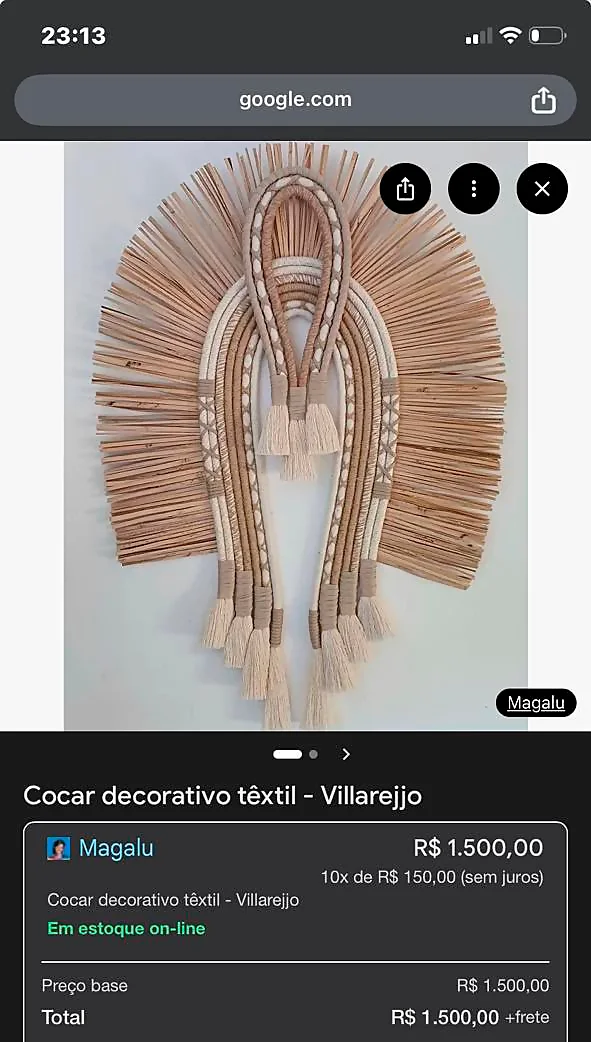 Cocar decorativo