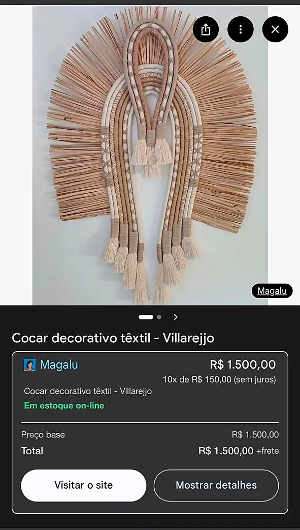 Cocar decorativo